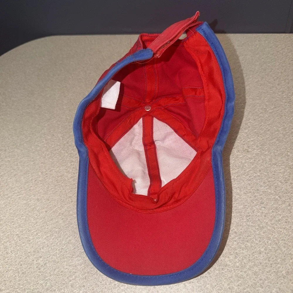 Disney Winnie the Pooh Baseball Cap‎ Hat Red Soft 3D Ears Toddlers Embroidered